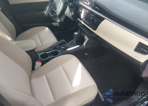 2014 Toyota Corolla Le z USA, uszkodzony, nr VIN 2T1BURHE7EC101275